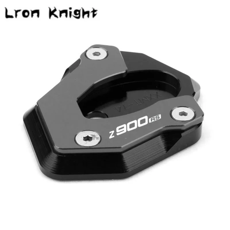 Для KAWASAKI Z650 Z900 Z900RS Z 650 900 900RS Мотоцикл с ЧПУ подставки Sidestand подставка расширения площадка для увеличения - Цвет: Z900RS Titanium