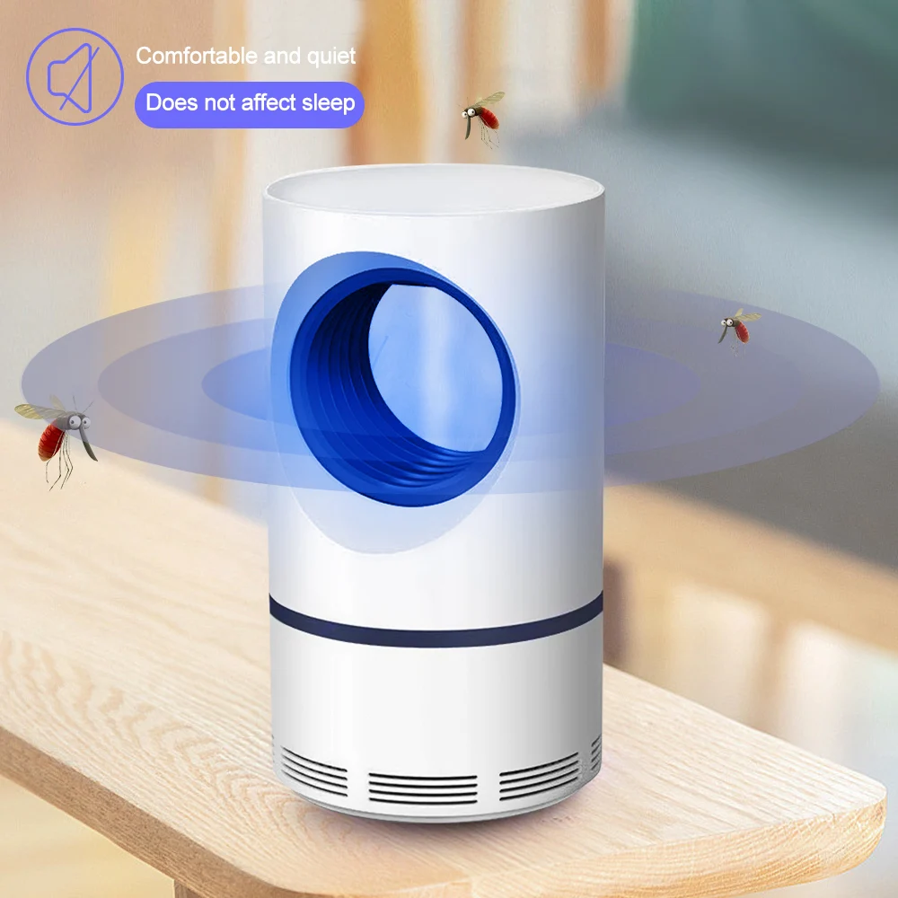 Светодиодный светильник против комаров Жук Zapper UV с питанием от USB фотокаталитическая ловушка для комаров лампа вредитель средство от насекомых ночник для ребенка - Цвет: Eye of the universe