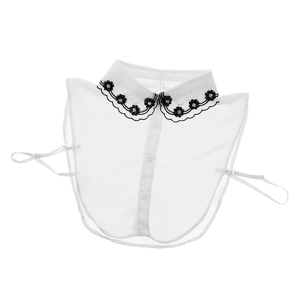 

Womens False Collar Fake Half Shirt Blouse Collar Vintage Detachable Collar