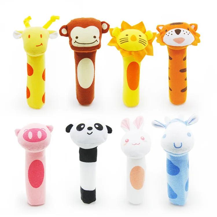 Itty-bitty Baby Toy Baby BB Rod Baby Toys 6-12 месяцев 0-1 лет звук ручной кукольный стержень