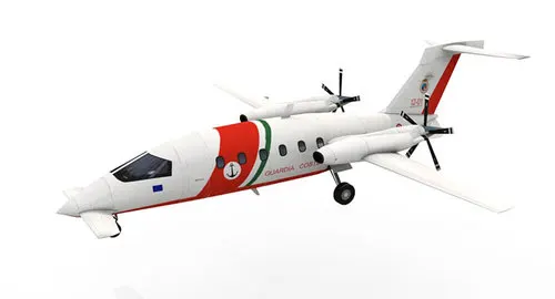 Piaggio Afandi P180 Private Aircraft Papercraft 3D Paper Model Stereo Handmade Drawings Military 7
