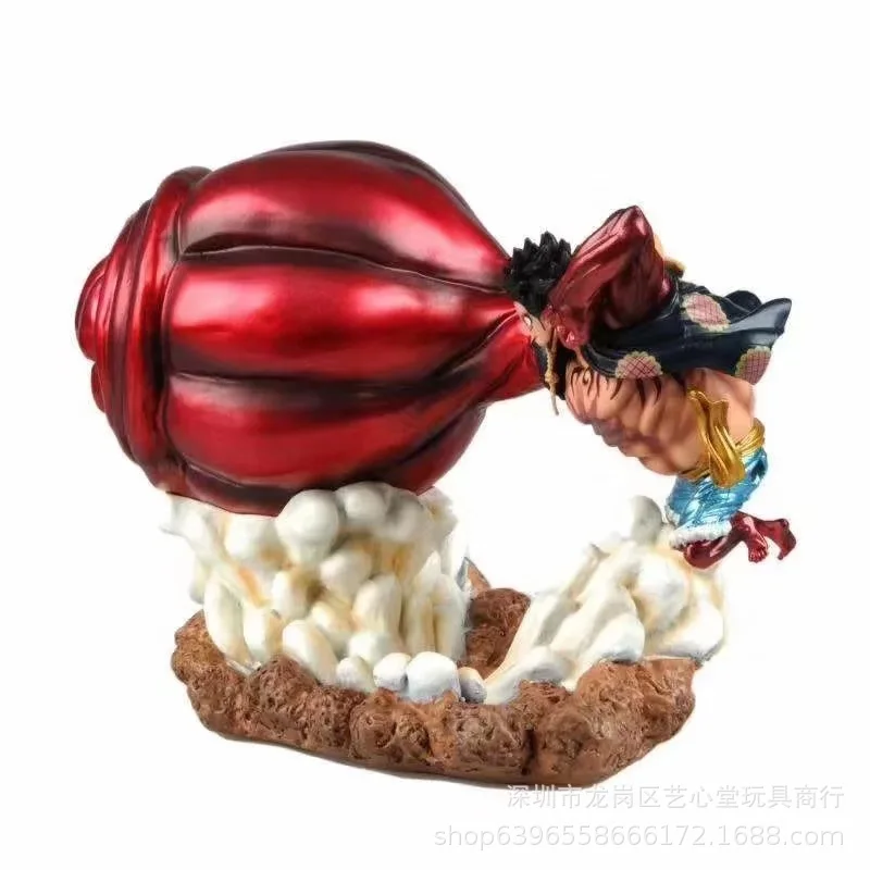 

One Piece Navigation GK Large Ape King Gun Fourth Gear Luffy Turning 4 Block Luffy Hand Boxed Garage Kit