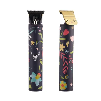 

Low Noise Barbershop Hair Trimmer Kids Hair Carving Styler T9 Barber T-Outliner Finishing Rechargeable Hair Clipper 0mm T Blade