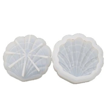 

New Shell Storage Box Silicone Mold Jewelry Accessories Storage Tool Epoxy Resin Craft DIY Jewelry Tool