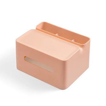 

Tissue Box Holder Rectangle Multifunction Pen Pencil Remote Control Tissue Box Cover Holder PI669