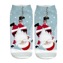 3 пары рождественских носков с объемным рисунком теплые модные спортивные хлопковые носки для сна праздничные подарки на осень и зиму