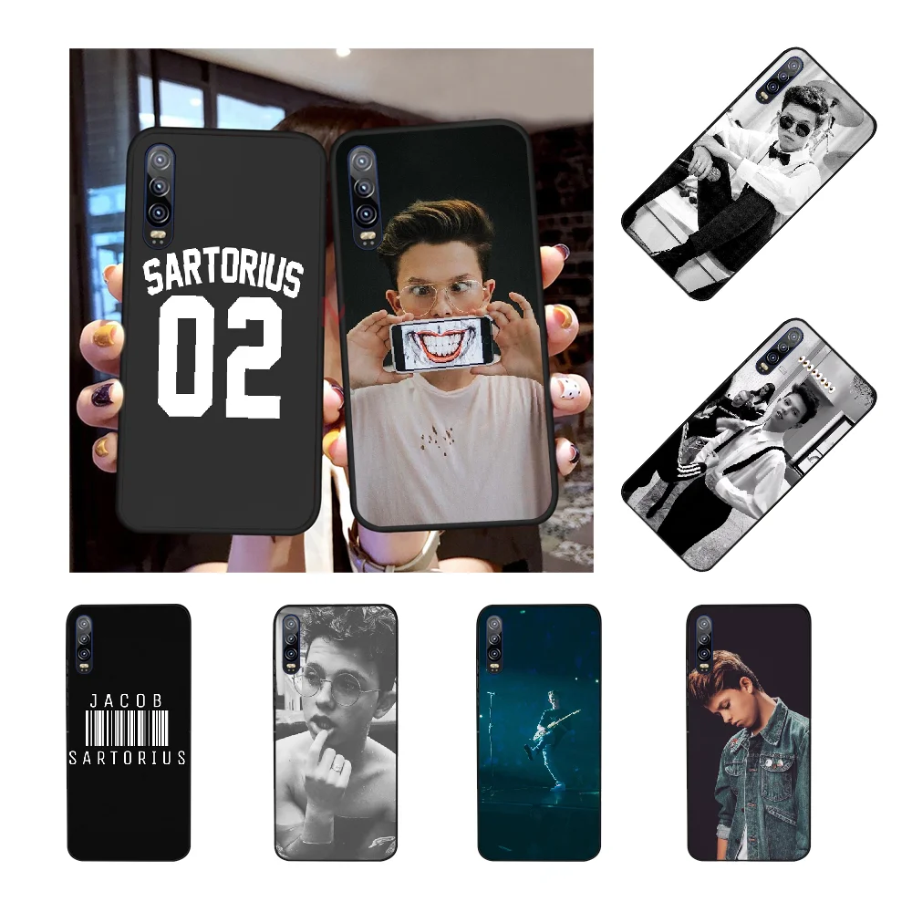 NBDRUICAI Jacob Sartorius черный мягкий ТПУ чехол для телефона Huawei Y5 Y6 Y7 Y9 Prime 2019 Enjoy 7 8 9 10 Plus |