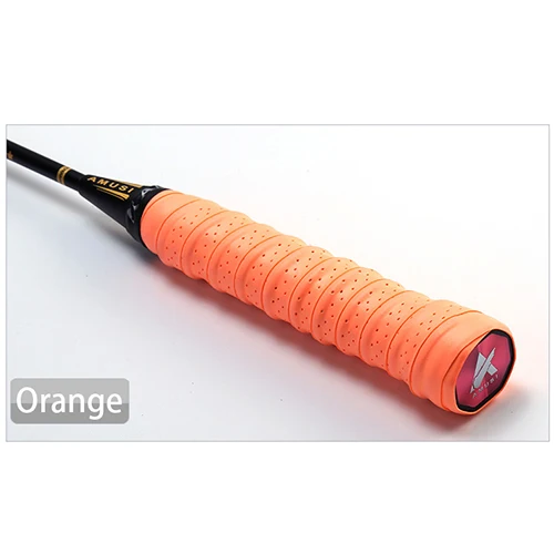 10 шт. противоскользящие накладные ракетки для теннисной рукоятки Sweatband Padel Shock Absorber Raquete ракетки для тенниса и бадминтона ленты аксессуары - Цвет: 10 PCS Orange
