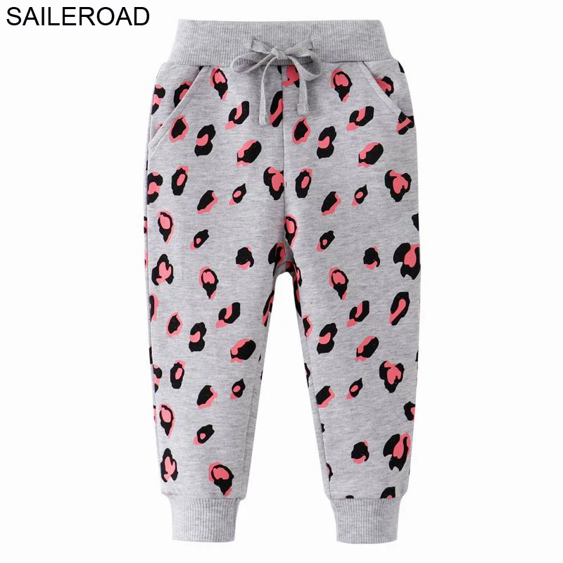 SAILEROAD Новорожденные Штаны Baby Boy Девочка Малыш Малыша Мультфильм Нижние Шаровары Брюки Мультфильм Детские Леггинсы Брюки