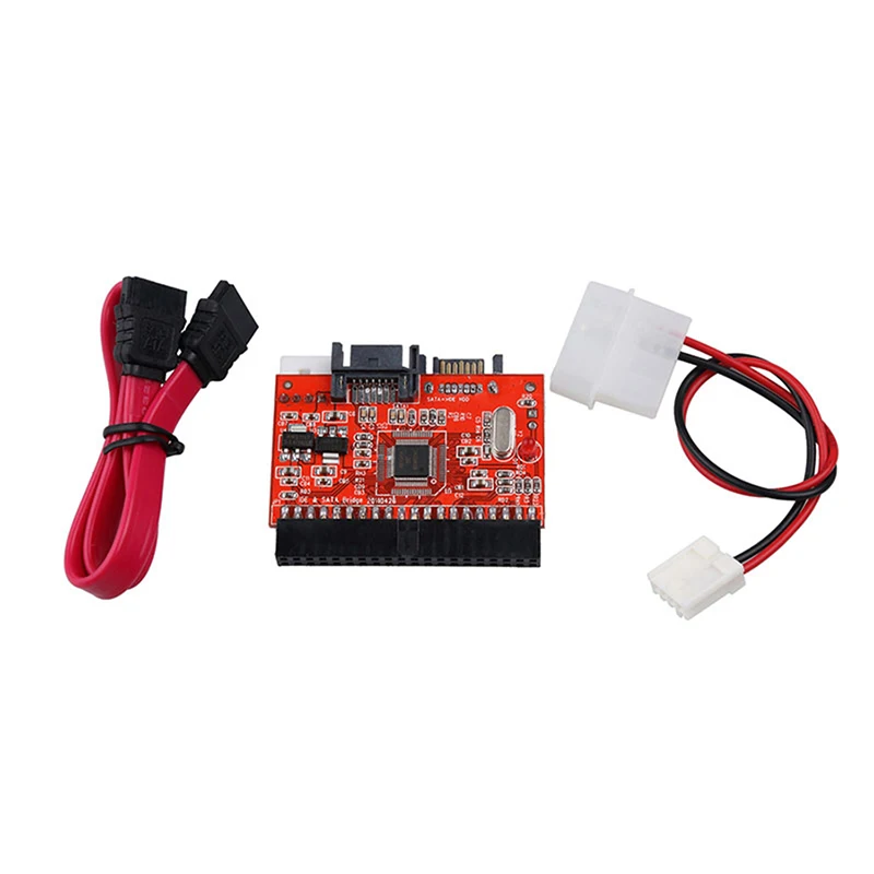 

2 In 1 Sata To Ide Adapter Ide To Sata Converter 40 Pin 2.5 Inch Hard Disk Driver Support For Ata Hdd Cd Dvd Bidirectional Trans
