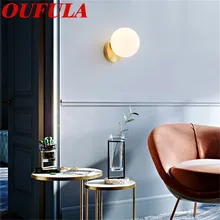 Ouala – applique murale moderne en cuivre, Design créatif contemporain, luminaire décoratif d'intérieur, idéal pour un salon, un couloir, une chambre à coucher ou un hôtel