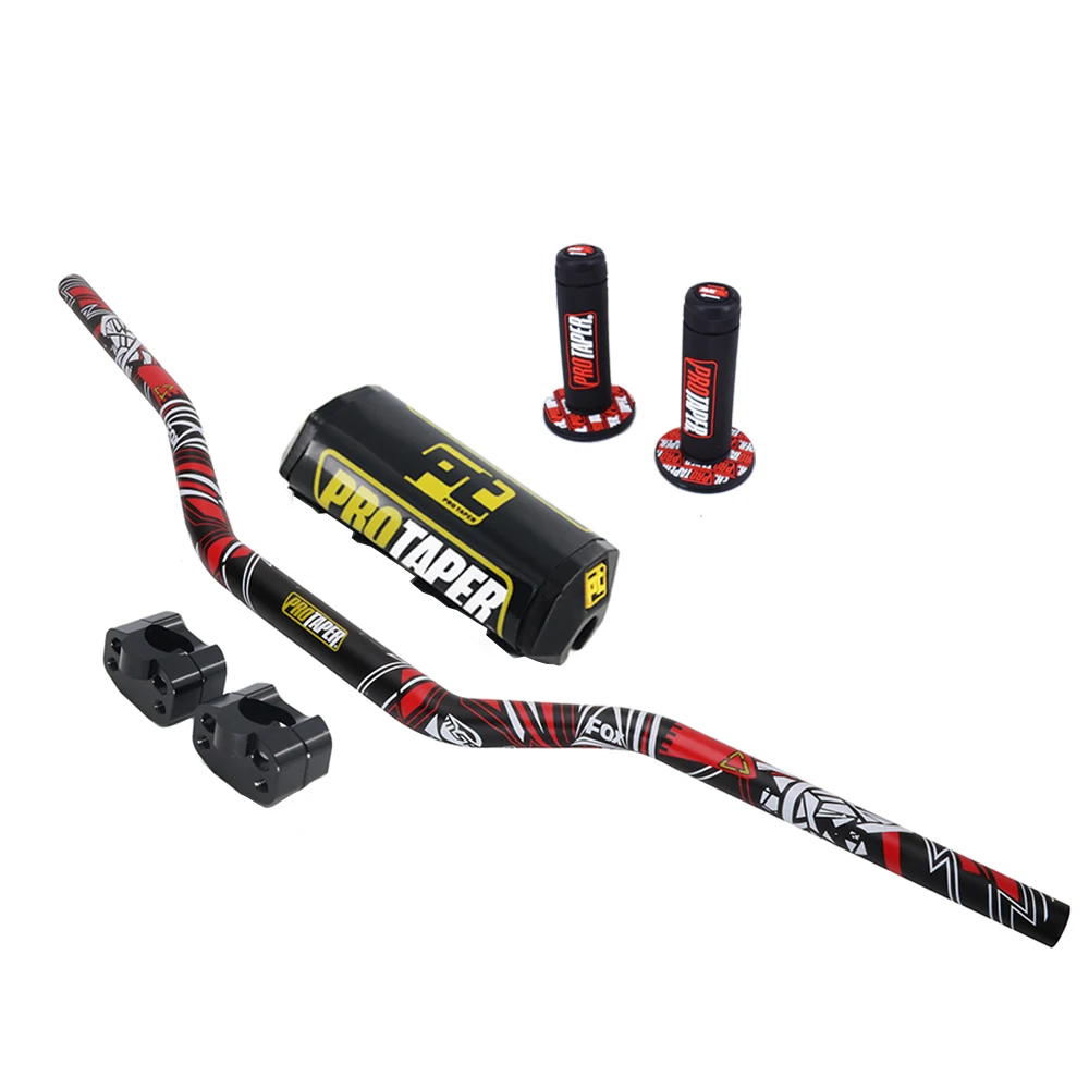 1 1/8 "Жир Бар 28 мм CNC Руль Ручка Зажим Pad мотоцикл для SUZUKI RM125 RM250 RMZ250 RMZ450 RMX250 DR250 DRZ400