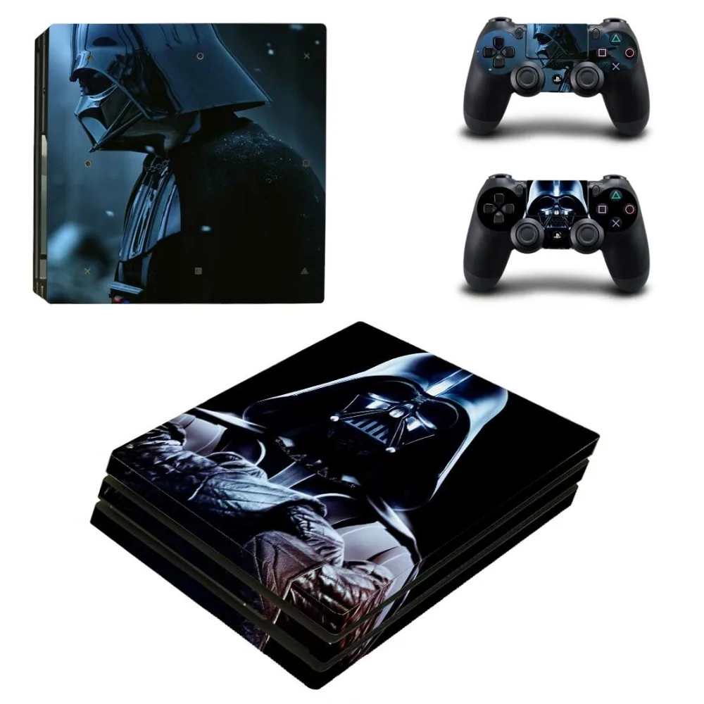 Star Wars PS4 Pro наклейка для кожи Play station 4 Pro Pegatinas PS 4 Pro наклейка s для консоли PlayStation 4 Pro и двух контроллеров