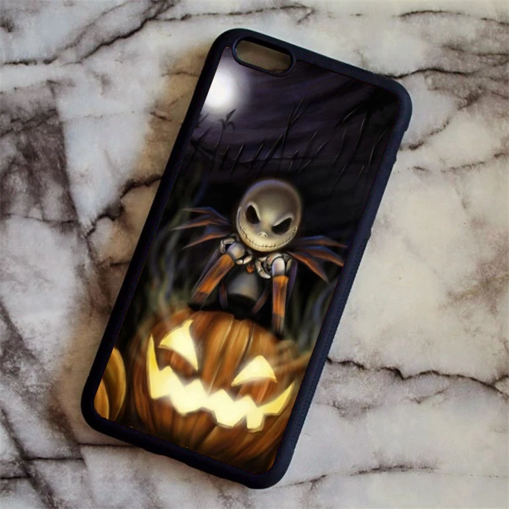 KETAOTAO Кошмар перед Рождеством чехол для телефона s для iPhone 4S 5C SE 5 5S 6 6S 7 8 Plus X Чехол Мягкий ТПУ резиновый силиконовый - Цвет: Слоновая кость