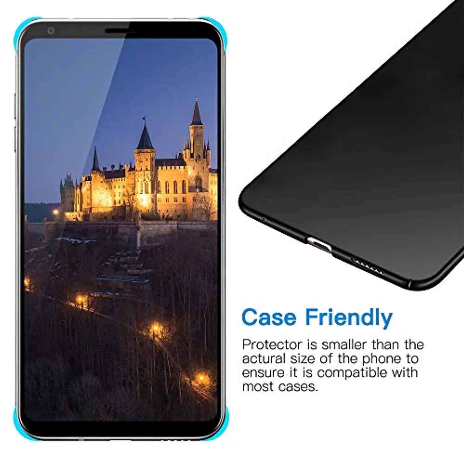 Полное покрытие из закаленного стекла для LG Q7 G7 G6 Q6 K10 K8 2017/6 Stylo 3 K7 V20 V30 V40 9H