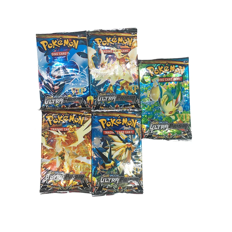 45pcs5pack Tomy Pokemon 9 108 324 шт. GX EX MEGA Cover Flash Card 3D версия SUN& MOON TEAM UP ULTRA PRISM Card Коллекционная Подарочная детская игрушка - Цвет: 45pcs5pack