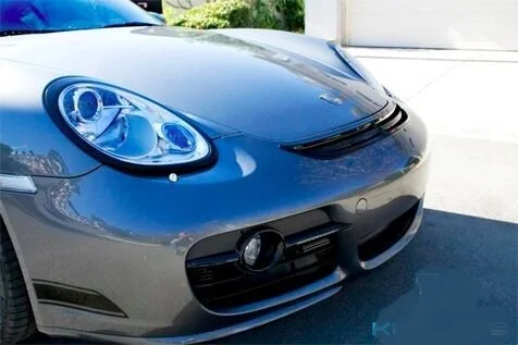 Неокрашенные фары Брови Веки Чехлы для 05-2008 Porsche Cayman S Boxter