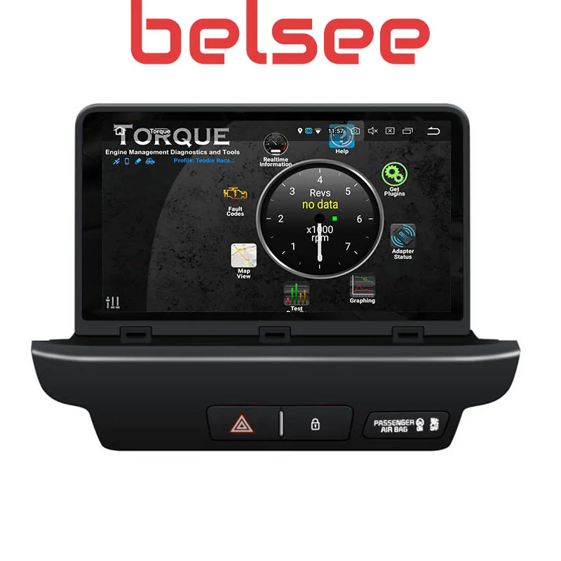Clearance Belsee Aftermarket Kia Ceed 2018 2019 2020 Android Auto Head Unit Car Stereo Radio Multimedia Player Octa Core Ram 4G+64GB DSP 5