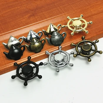 Teapot Antique Furniture Handle Alloy Drawer Door Knobs Closet Cupboard Kitchen Pull Handle Cabinet Knobs and Handles