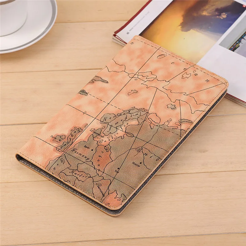Для samsung Galaxy Tab S5E 10,5 дюймов чехол PU Learher Стенд защитный чехол для samsung SM-T720 SM-T725 карта шаблон чехол - Цвет: yellow