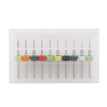 

TOP 10x PCB Print Circuit Board Carbide Micro Drill Bits Tool 0.3mm-1.2mm