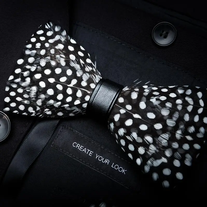 YISHLINE в коробке перо галстук-бабочка мужской роскошный галстук-бабочка с коробкой модное перо павлина галстуки-бабочки для мужчин деловые вечерние и свадебные - Цвет: 06