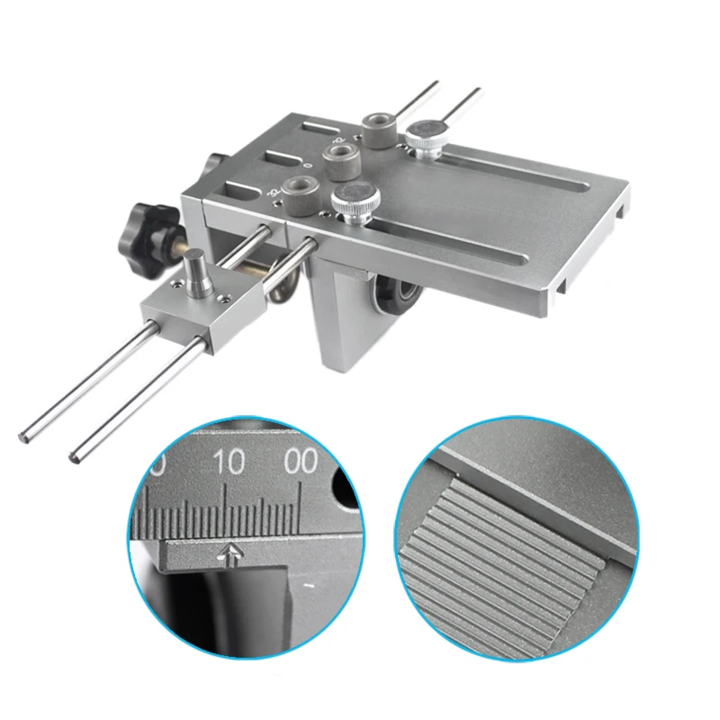 

Dowelling Jig for Furniture Fast Connecting Cam Fitting 3 In 1 Woodworking Drill Guide Kit Locator 1 set