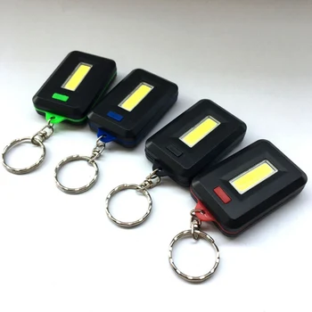 

Mini LED Flashlight Keychain Portable Keyring Light Torch Key Chain 45 3 Modes Emergency Camping Lamp Backpack Light