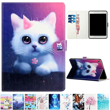 

Tablet Case For Apple Ipad Air 2 Ipad 6 A1566 A1567 Cartoon Leather Cover For Funda Ipad Air2 Air 2 6th Generation Cover Cases
