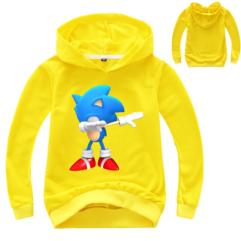 Boys Print Cartoon Streetwear Hoodie