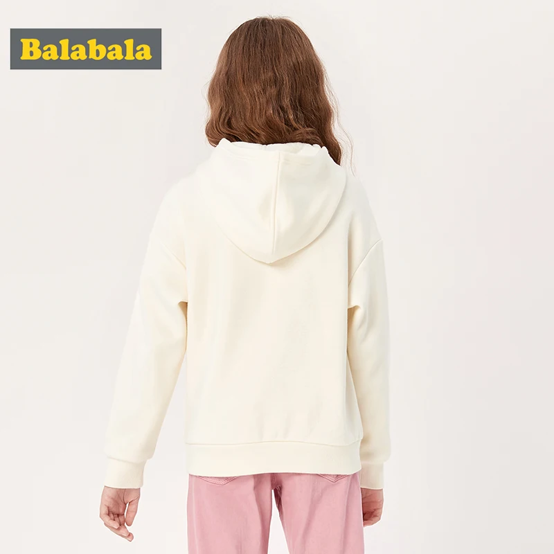 Balabala/детская одежда; свитер для девочек; Новинка года; сезон осень-зима; детская бархатная теплая одежда в Корейском стиле
