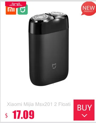 Xiaomi Mijia Msx201 2 плавающие волосы электрическая Парикмахерская для мужчин портативное вращающееся лезвие Usb перезаряжаемое водонепроницаемое парикмахерское