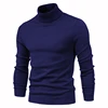 10 Color Winter Men's Turtleneck Sweaters Warm Black Slim Knitted Pullovers Men Solid Color Casual Sweaters Male Autumn Knitwear ► Photo 2/6