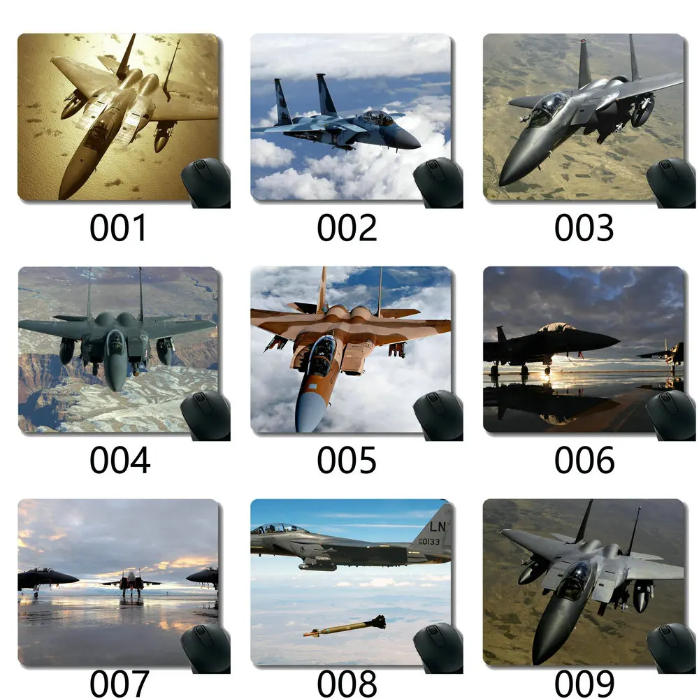 Оригинальный коврик для мыши на заказ F-15 самолетов | Компьютеры и офис