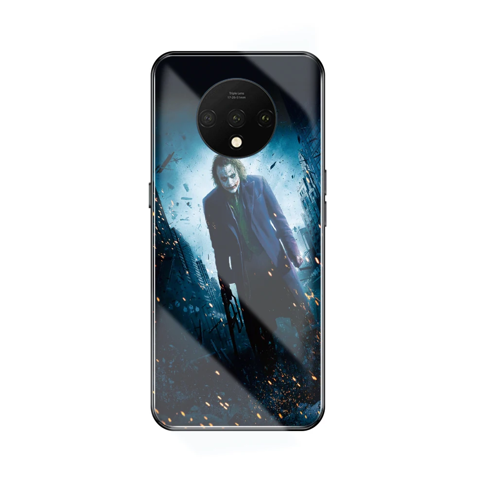 Для One Plus 7T pro Joker чехол для телефона из закаленного стекла Жесткий Чехол для One Plus 7T One Plus 6 1+ 5T DIY стеклянный чехол - Цвет: 1010