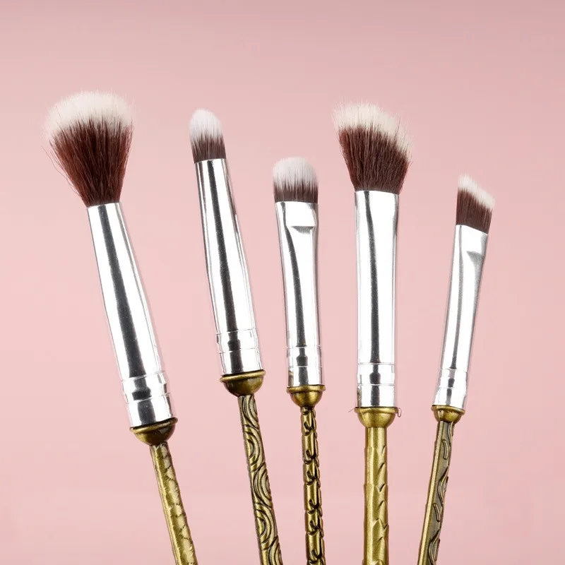 Wonder Woman Makeup Brushes Sets professional Beauty Make up Brush 5pcs/set(with bags