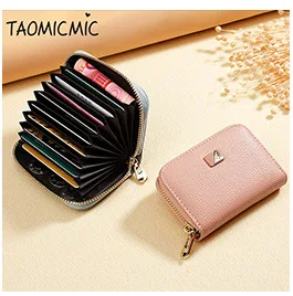 Manufacturers Direct Selling Yue Qian Kay New Style Creative Small Card Holder Simple Short Keychain Mini Purse Women's