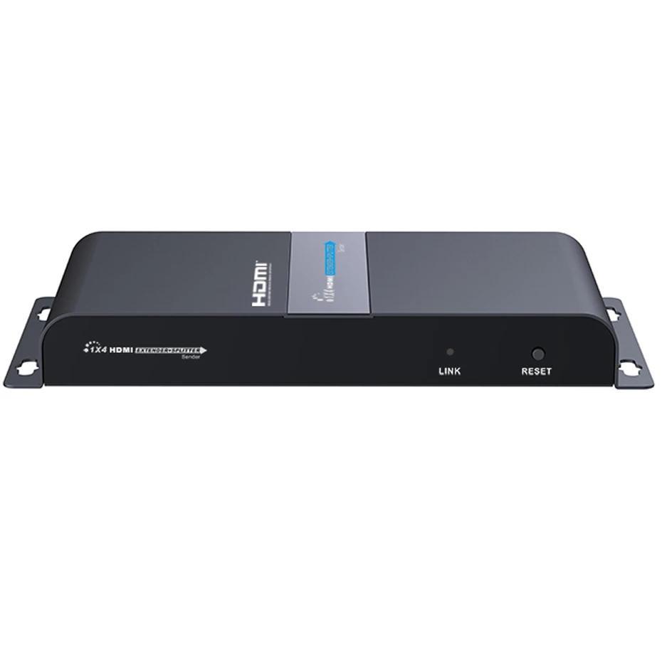 HDMI удлинитель LKV714Pro модель 1X4 кабель cat5e/6 до 40 м с 4 приемниками в комплекте + 1