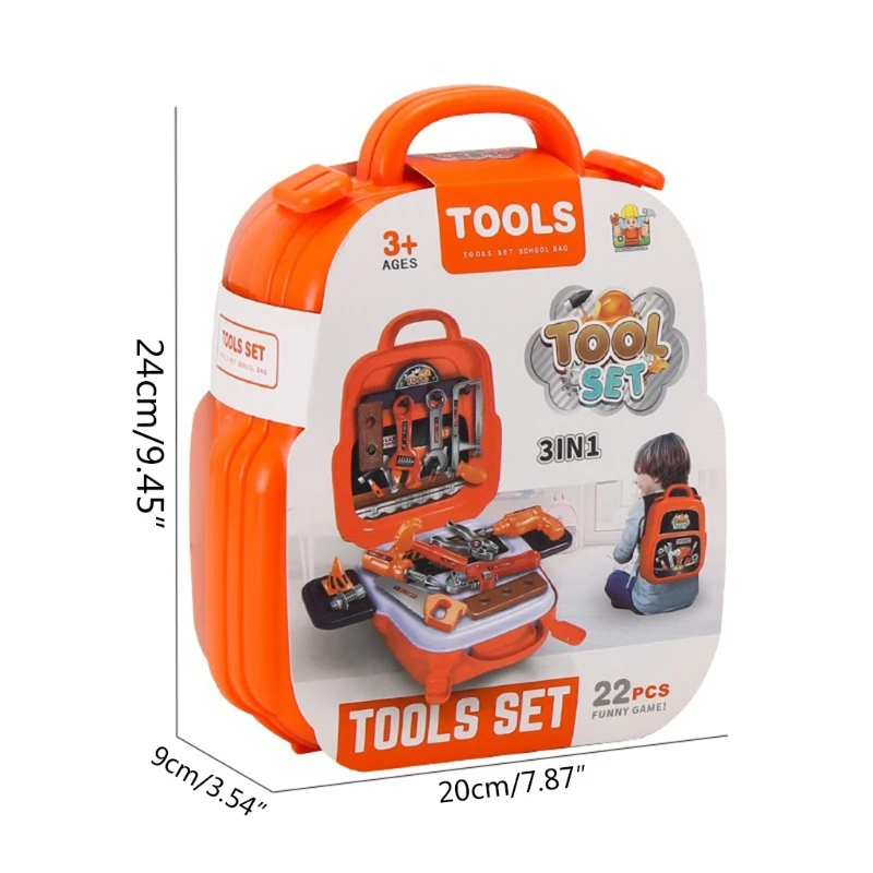 Pretend Play Construction Toy Tools Toddler Tool Set Kids Tool Set for Kids kids repair toys plastic construction toys kids construction toys kids pretend play set