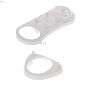 

Electric Toothbrushes Holder Plastic Tooth Brush Bathroom Bracket Charger Hole to Storage Electric Brush Head