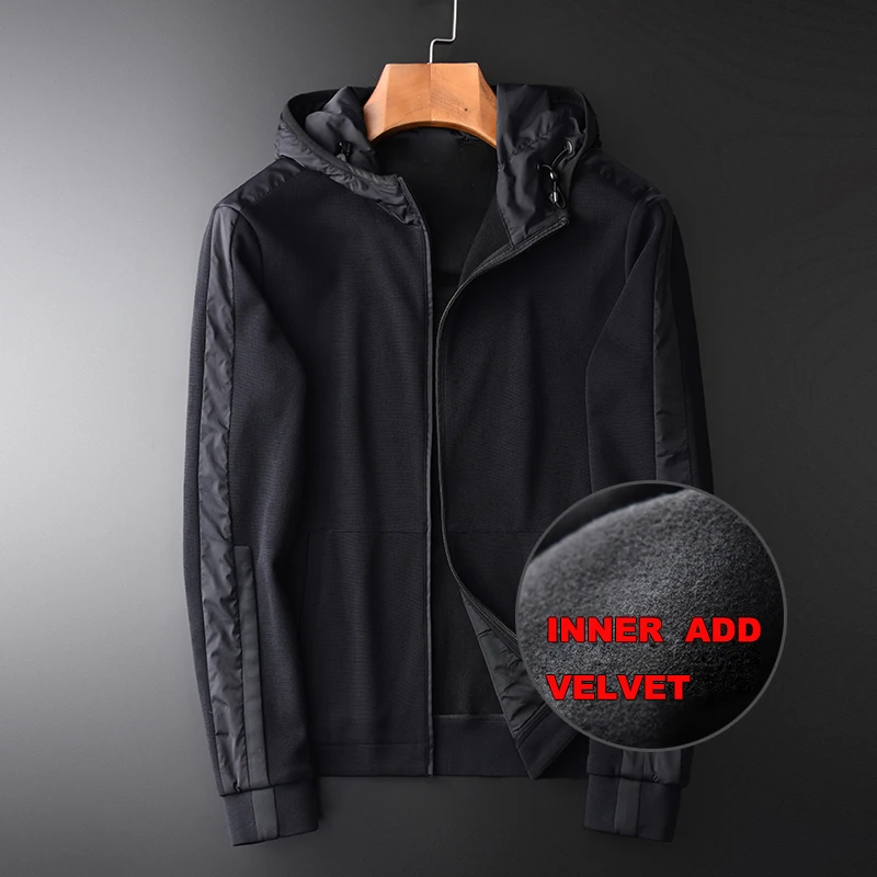 plus size velvet hoodie