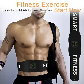 

Massage Fitness Belt Abdominal Muscle Paste USB Charging Smart Fitness Equipment Body Care Massage Muscle Trainer For Home Use