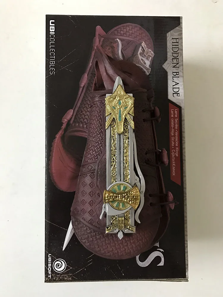 

Assassin's Creed Cosplay Weapons Props Hidden Blade 7 Generation Sleeve Sword Blade 1: 1-Ejection Wristlet