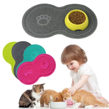 

2020 New Pet Dog Cat Litter Mat Feeding Mat Puppy Kitty Dish Bowl Non-slip Mat Sleeping Pad Cat Claw Mat Pet Supplies Hot