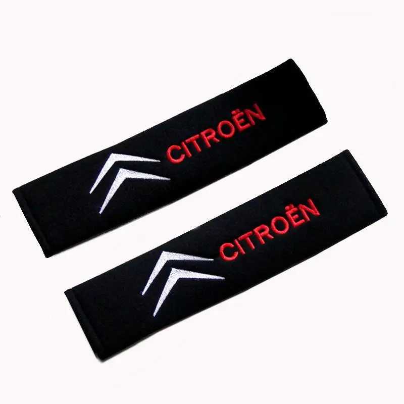 Защита плечевой ремень покрытие автомобиля для укладки Citroen C1 C2 C3 C4 C5 C6 C8 C4L DS3 DS4 DS5 DS5LS DS6 аксессуары для стайлинга автомобилей - Название цвета: for Citroen style 1