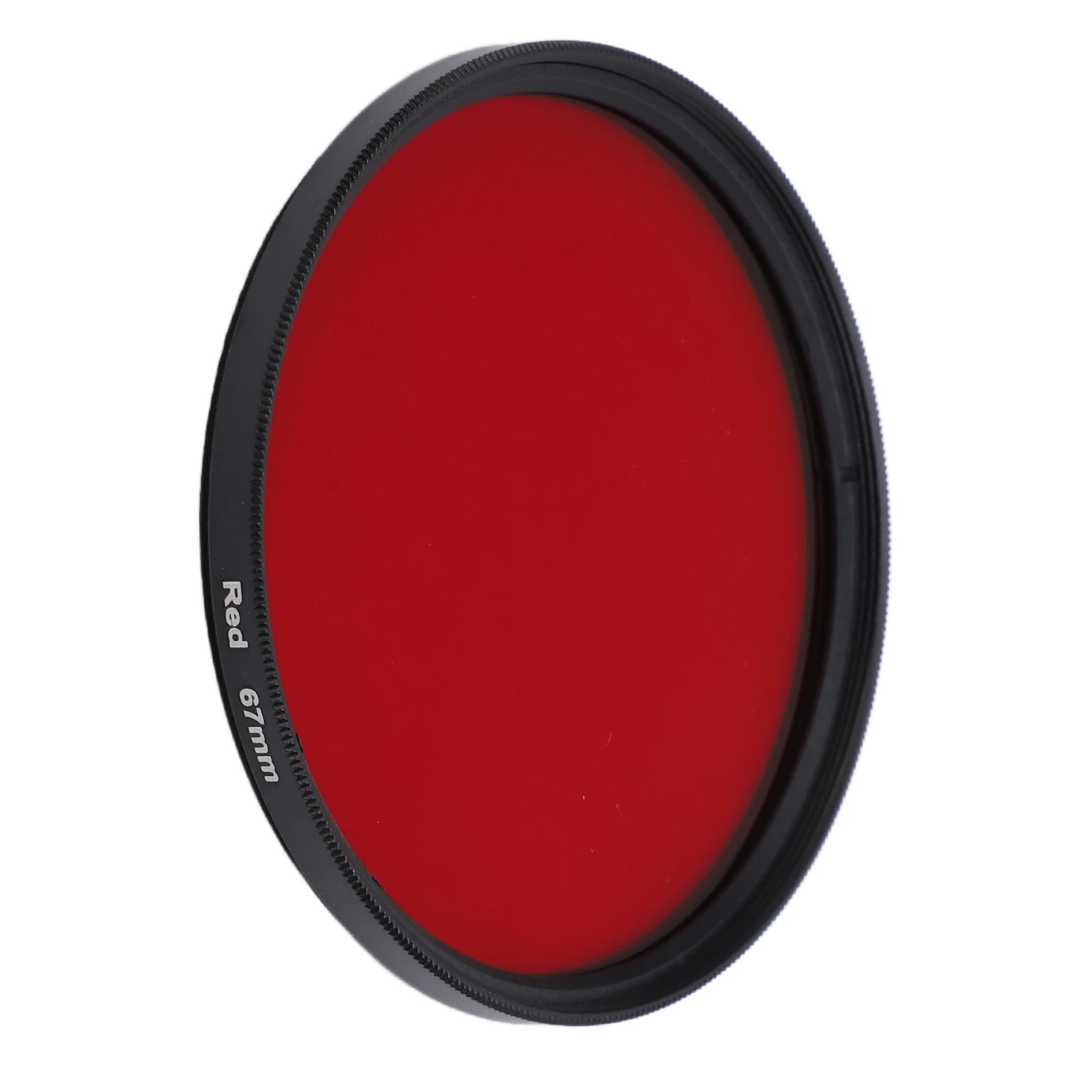 Filtre d'objectif fileté en verre optique - Couleurs vives pour Nikon Canon, avec reflets lumineux.