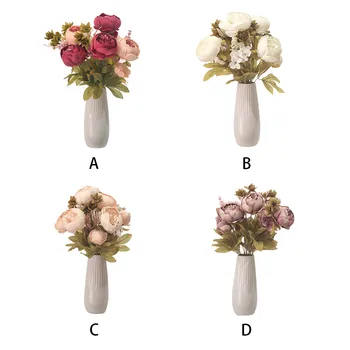 

Artificial Peony Flower For Wedding Party Home Decor Fake Flowers Bridal Bouquet artificial flowers high quality WY428