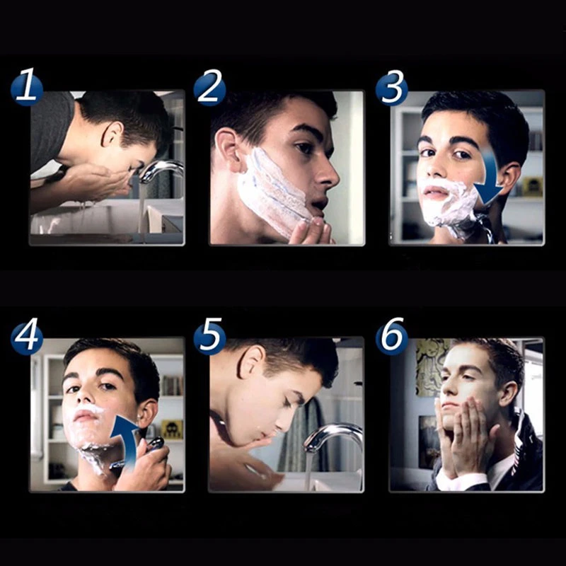 Прямая Бритва для мужчин бритвенный станок лезвия Gillette Fusion 5 безопасный Чехол