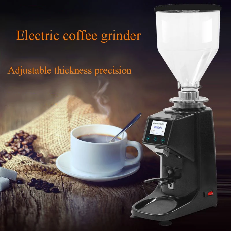 Electric Coffee Grinder 1l Touch Screen Automatic Coffee Grinder Lcd Display Espresso Grinder
