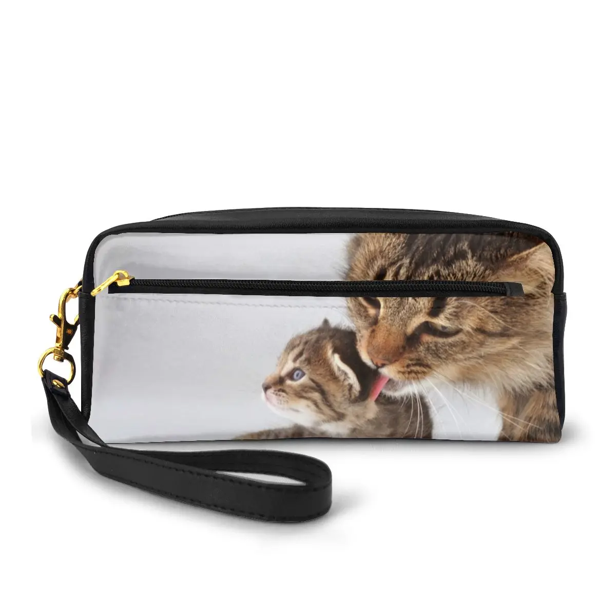 

NOISYDESIGNS Cats Print Female Long Clutch Wallets Zipper Wristlets For Women Card Holders Cell Phone Wallet Fashion Leather Bag